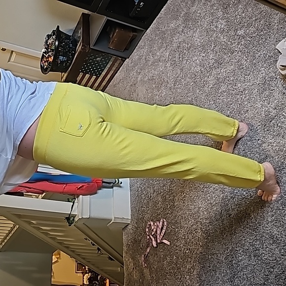 STUNNING VINTAGE VS PINK YELLOW TRACKPANTS - Picture 4 of 11